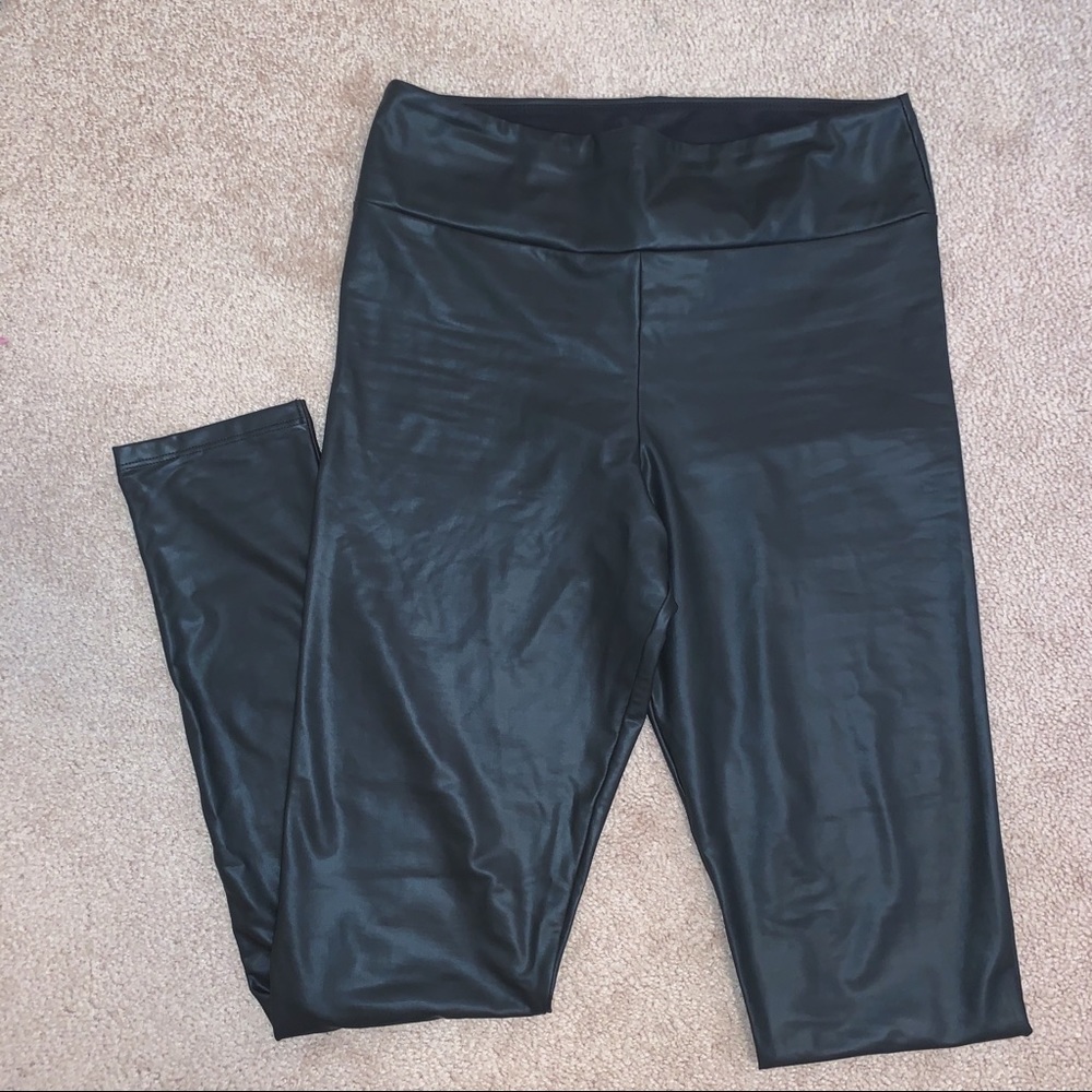 Faux Leather Leggings